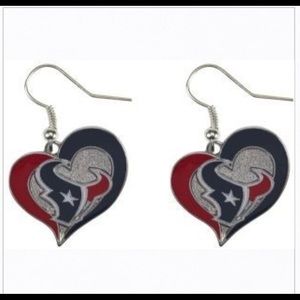 Currently sold out!  Houston Texans Earrings
